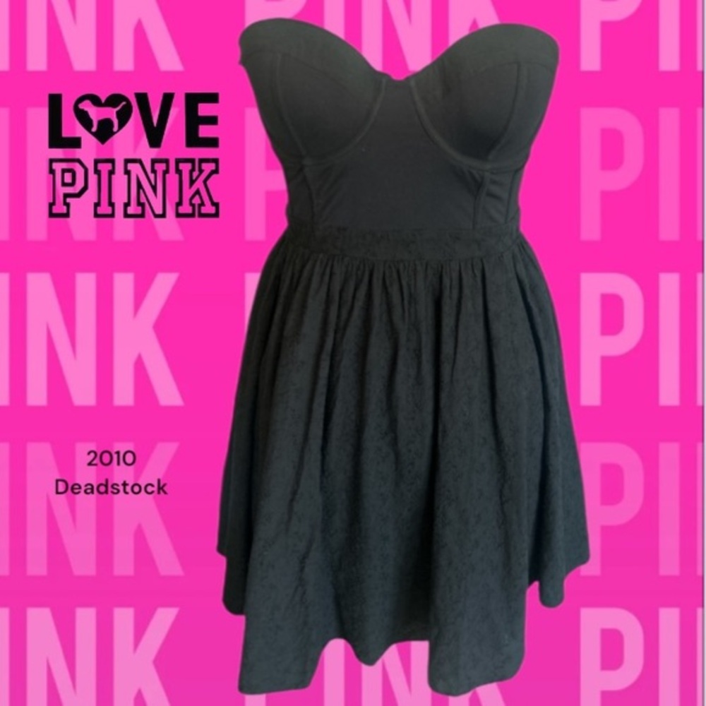 Rare 2010 Pink Victoria’s Secret Corset/Swing Dress